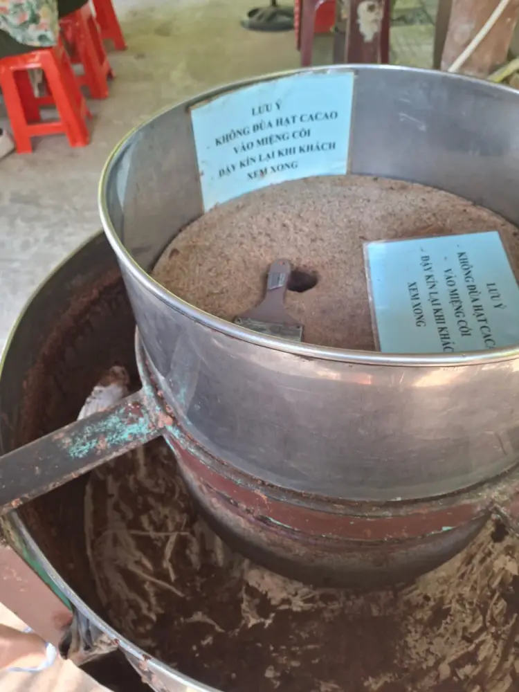 Metal Machine Used for Processing Cacao Beans